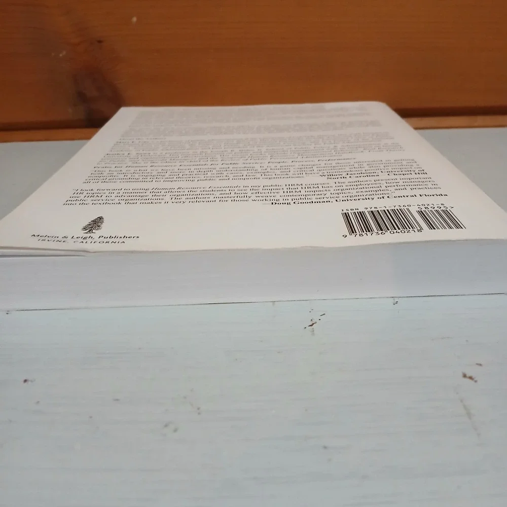 Human‎ Resource Essentials for Public - Paperback, by Mary E. Guy;